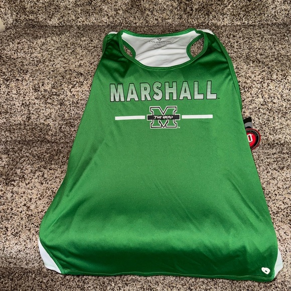 Marshall University Racer Back Tank Top - Picture 1 of 2